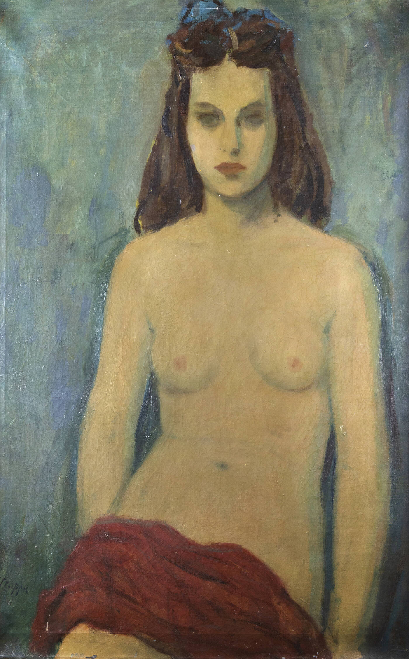 LEONARDO STROPPA - 'Nudo femminile' 1950