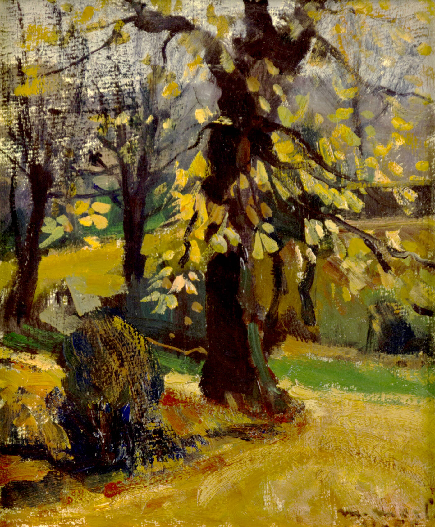 METELLO MERLO - 'Piccoli ippocastani (Villa Ferraris)'