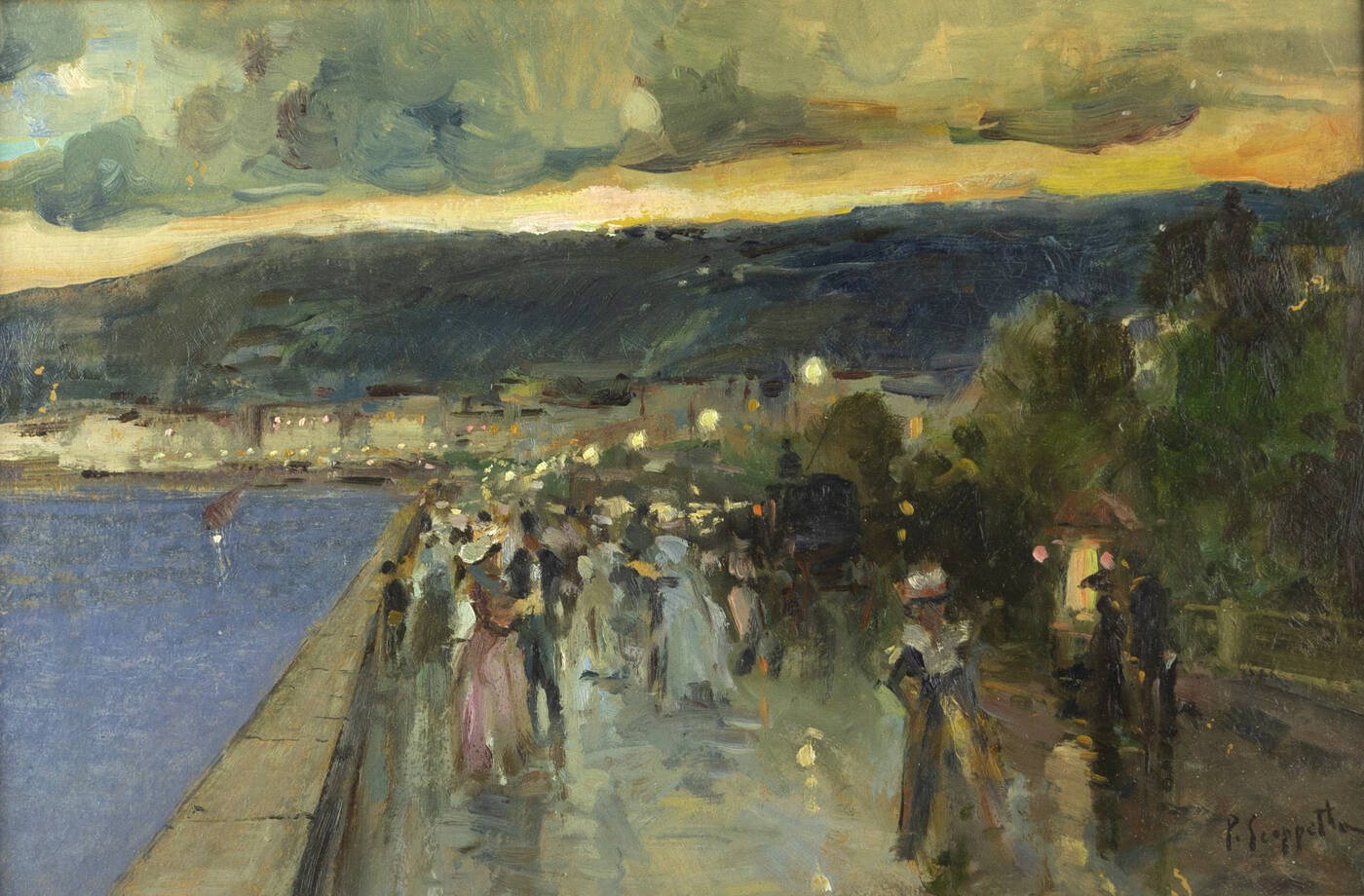 PIETRO SCOPPETTA - 'Passeggiata a Napoli'