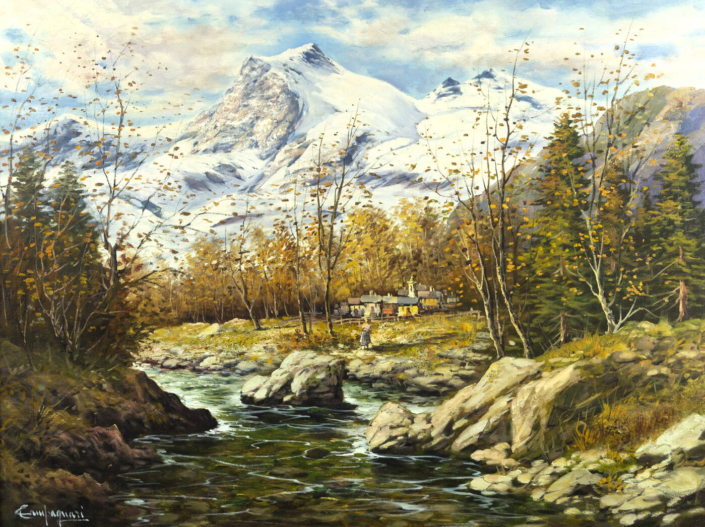 LICINIO CAMPAGNARI - 'Valle d'Aosta. Il Gran Paradiso'