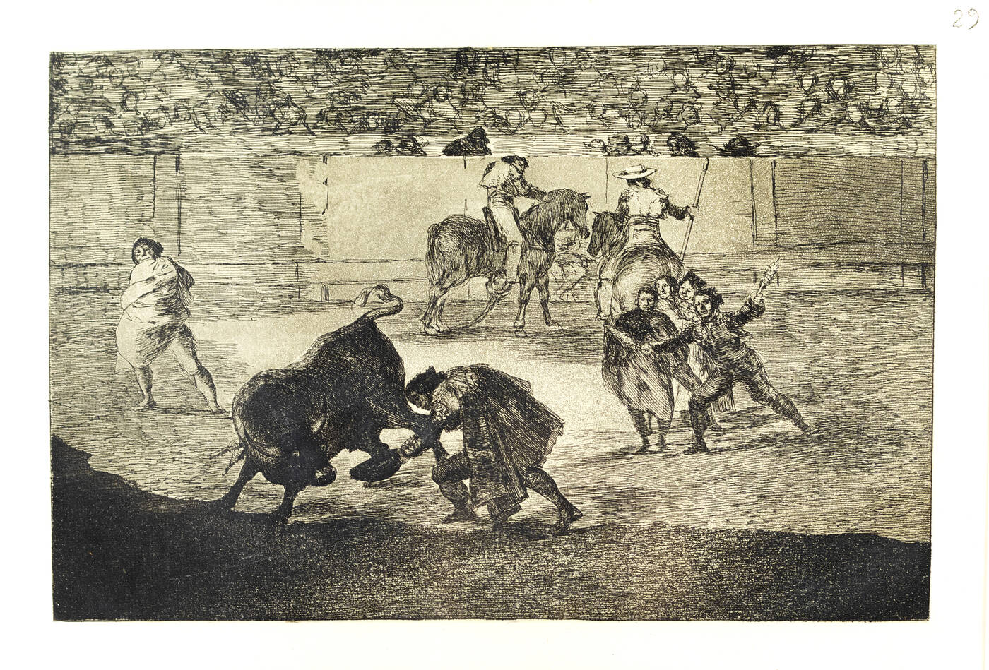 FRANCISCO GOYA Y LUCIENTES - 'Tauromachia'