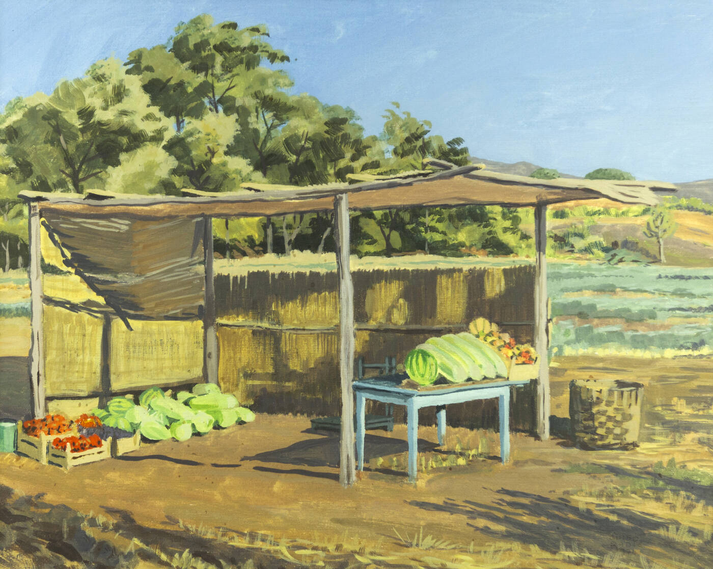 GUIDO RADIC - 'Il capanno del cocomeraro' agosto 1974