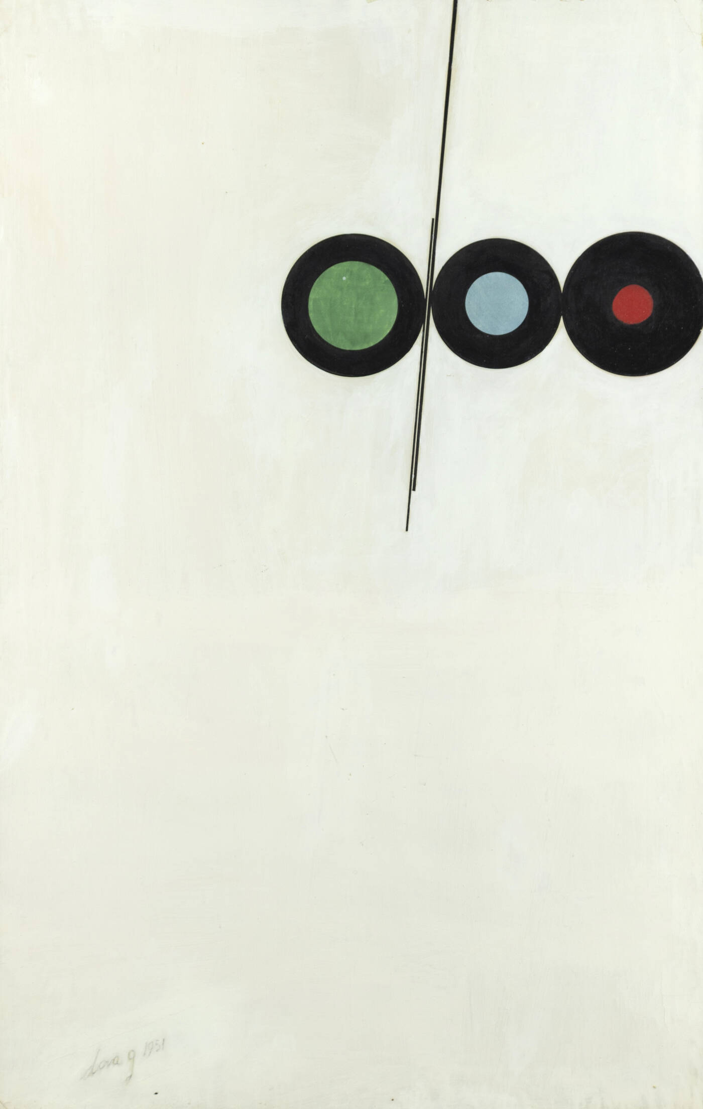 GIANNI DOVA - 'Senza titolo' 1951