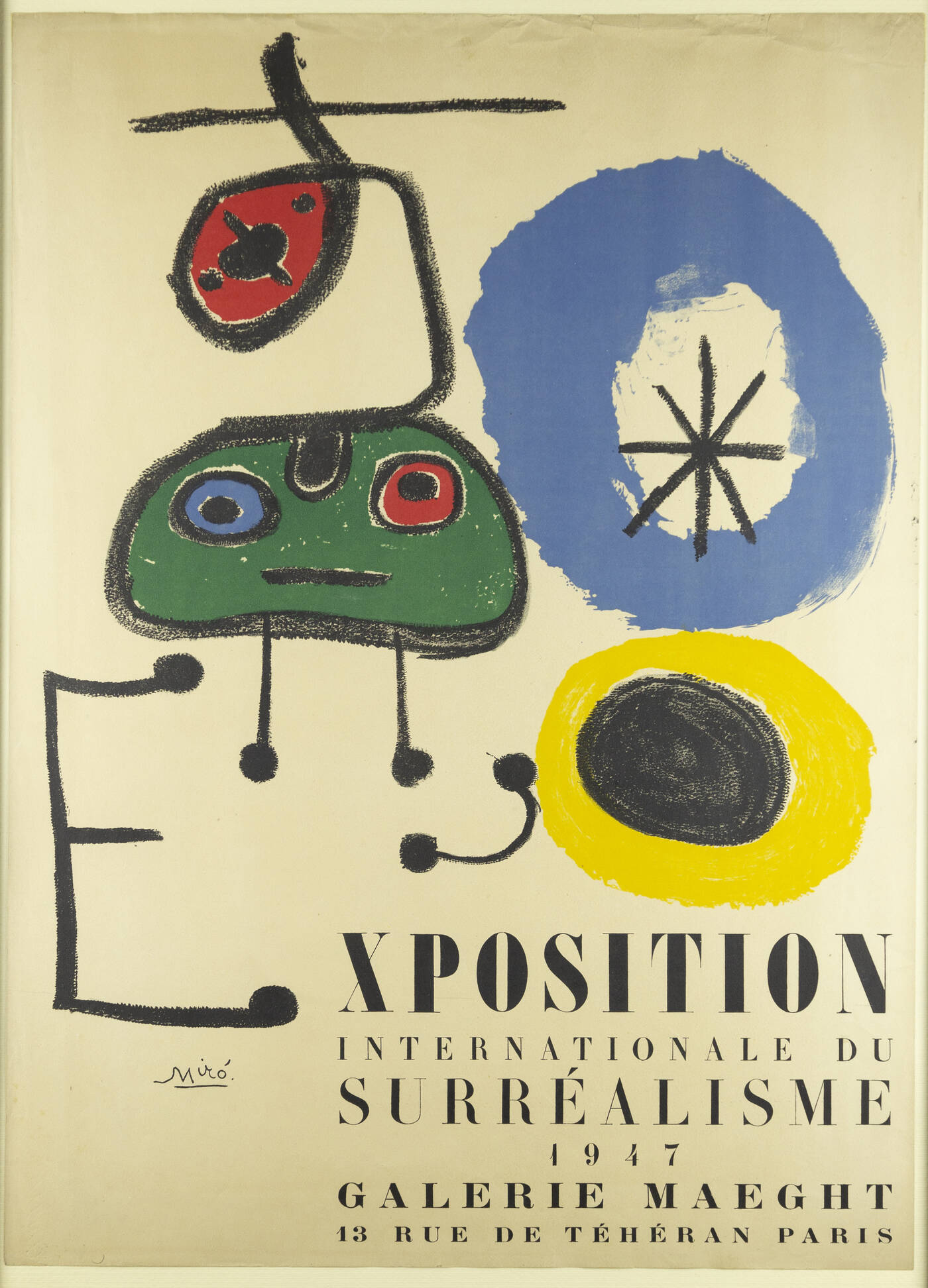 MANIFESTO - 'Exposition Internationale du Surréalisme - 1947 - Galerie Maeght, Paris'