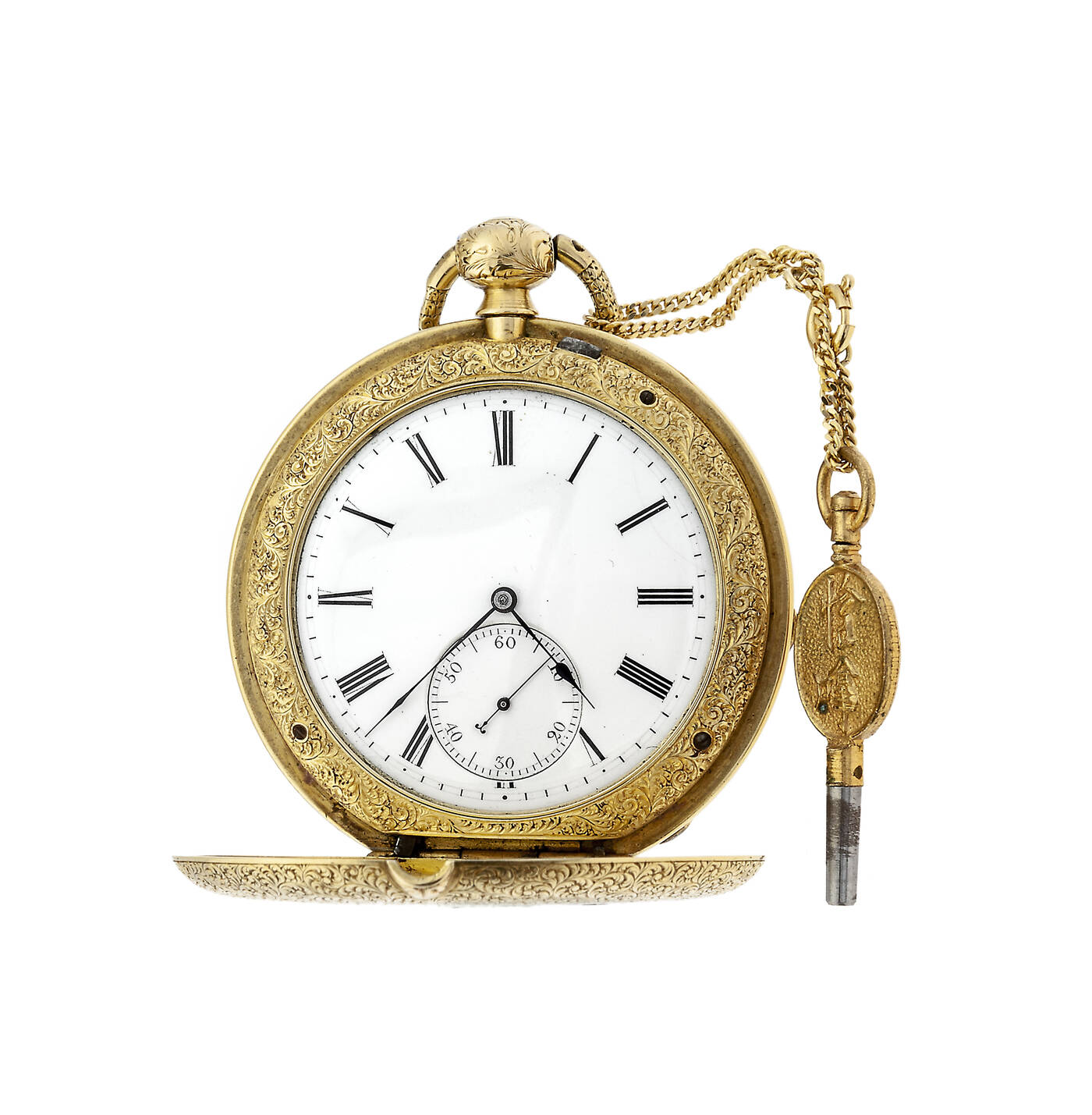 A. GENDRE - Orologio cabriolet, 1870