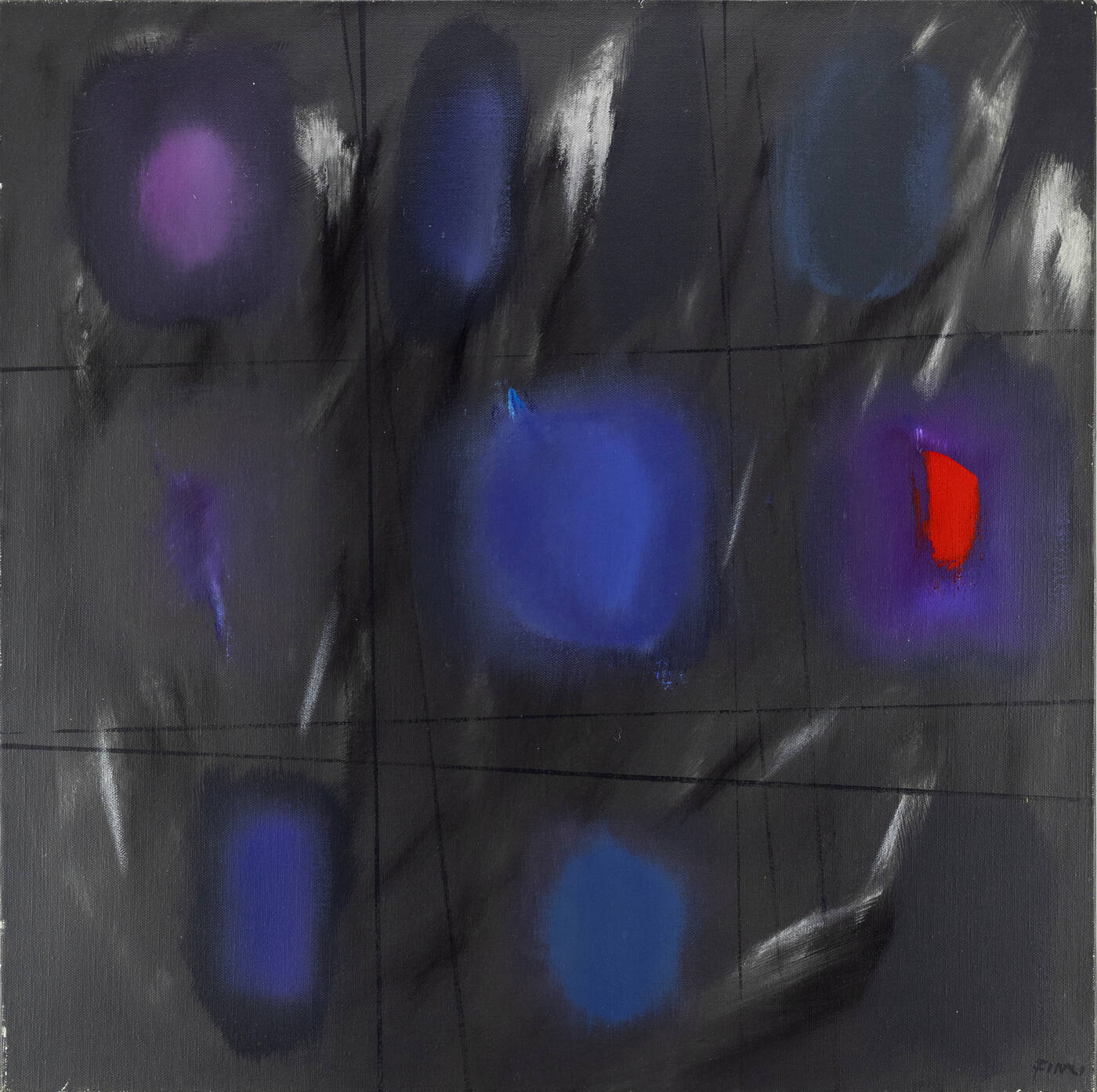 ENNIO FINZI - 'Architettura del colore in grigio'