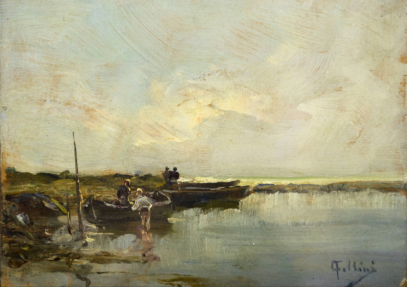 CARLO FOLLINI - 'Marina di Pisa'