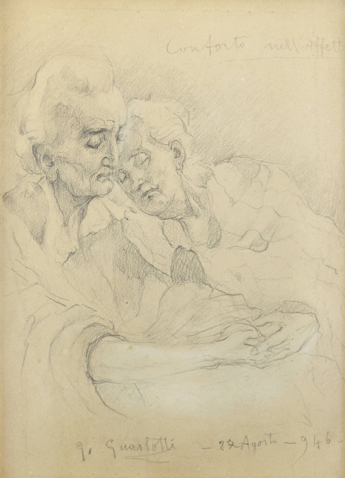 GIOVANNI GUARLOTTI - 'Conforto nell'affetto' 27 Agosto 1946