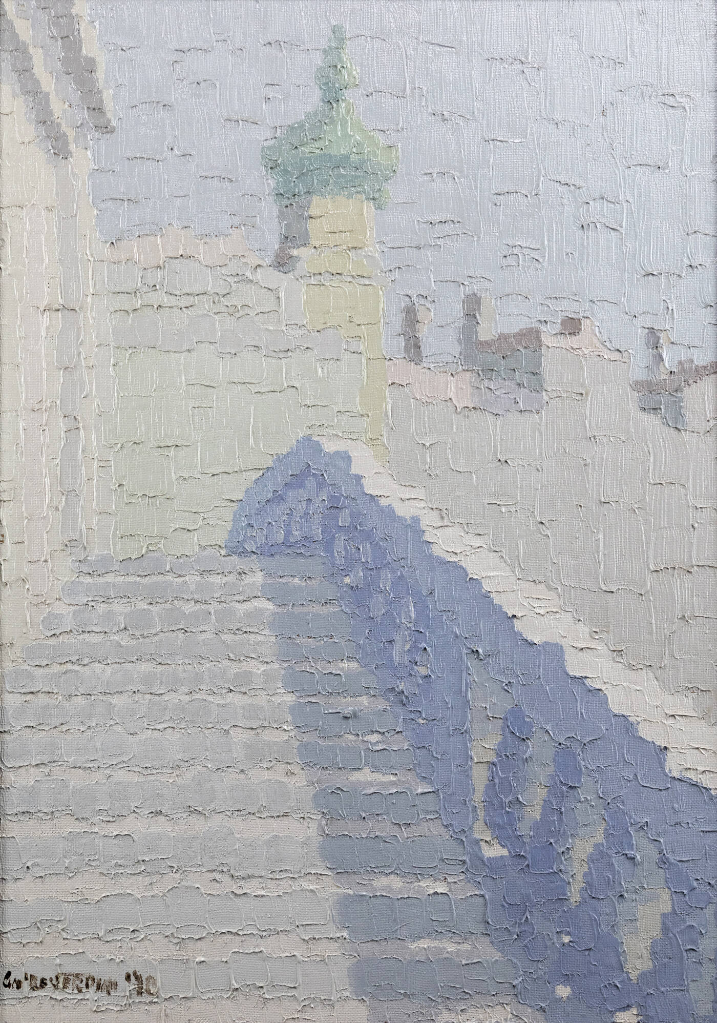 GIO' REVERDINI - 'Venezia - Il ponte di Rialto' 1990