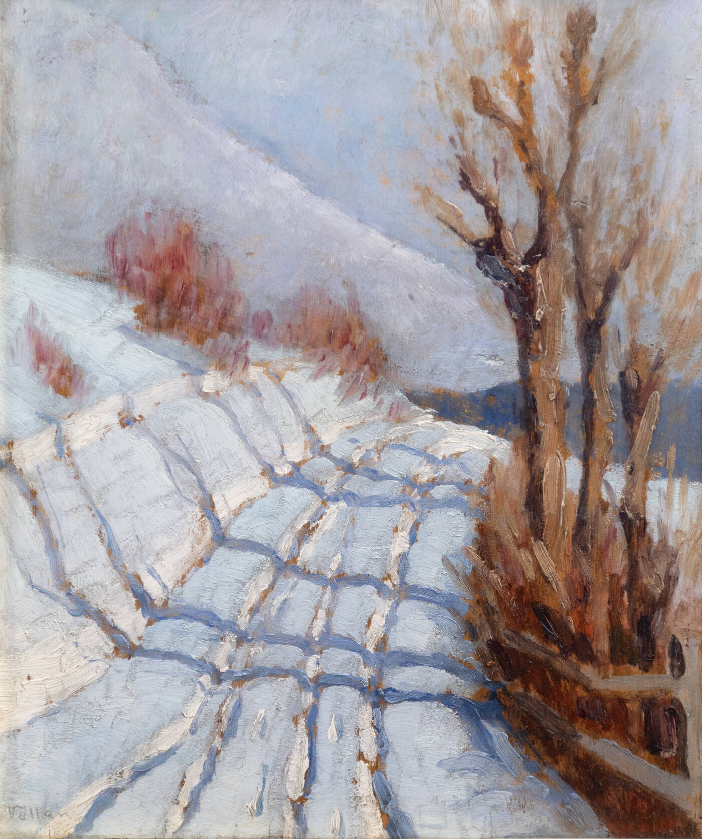 FELICE VELLAN - 'A Sauze d'Oulx' febbraio 1927