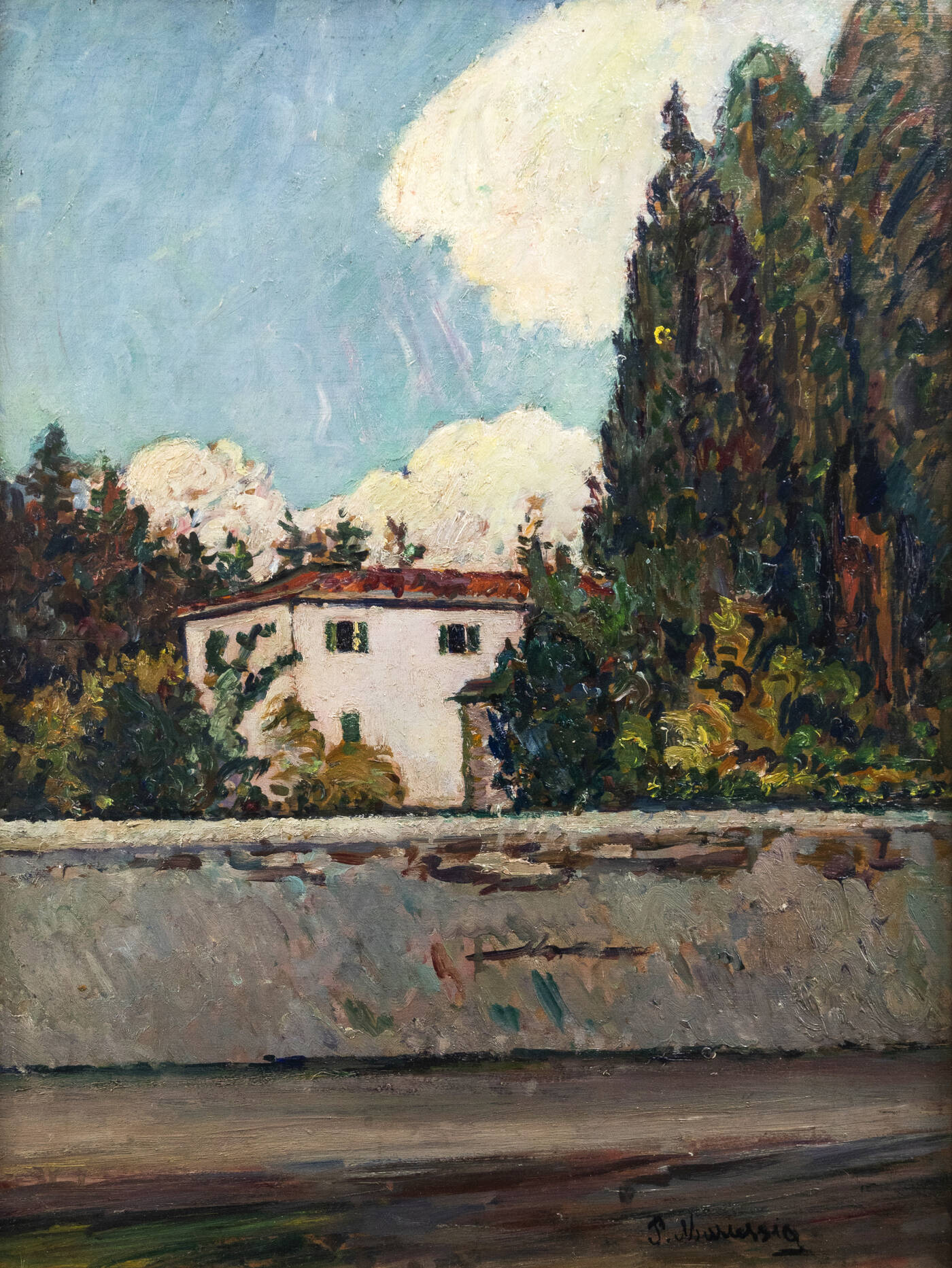 PIETRO MARUSSIG - 'Paesaggio' ante 1931