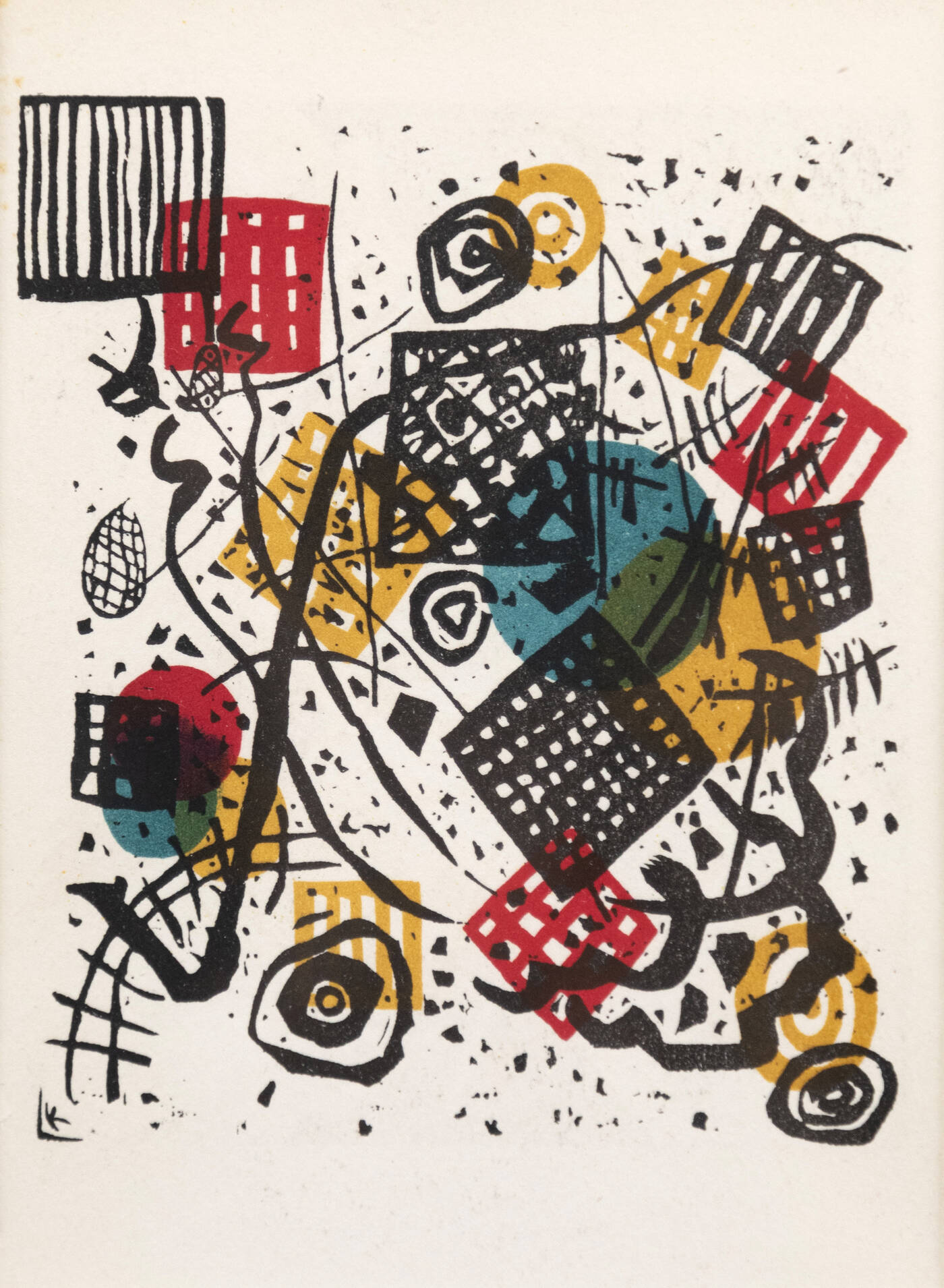 WASSILY KANDINSKY - 'Senza titolo'