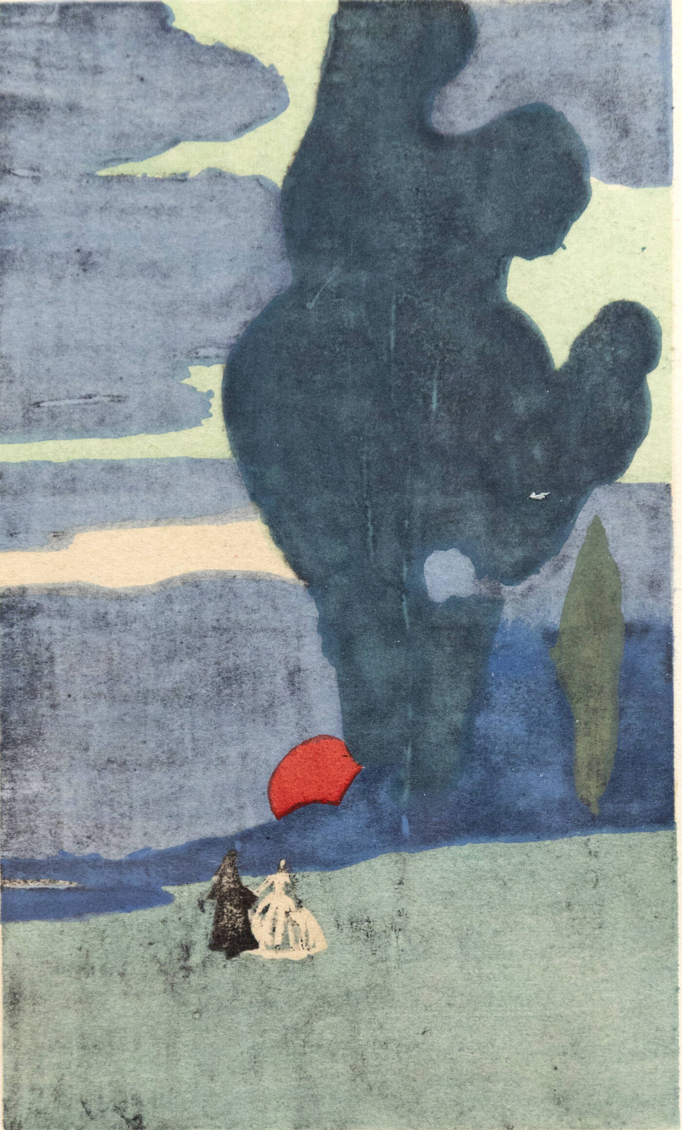 WASSILY KANDINSKY - 'Lever de lune'