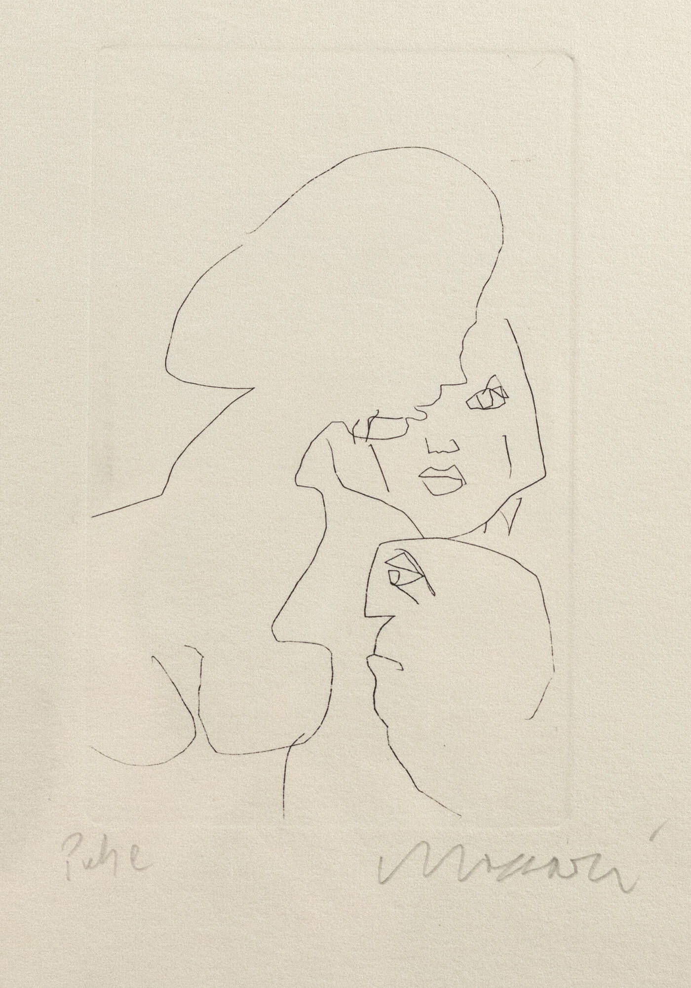 MINO MACCARI - 'In ammirazione'