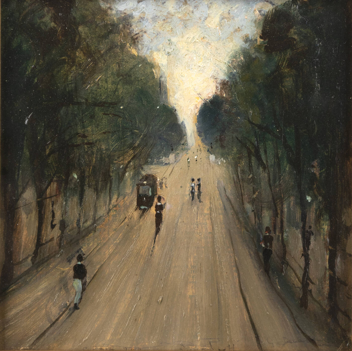 GIOVANNI GUARLOTTI - 'Veduta in prospettiva'