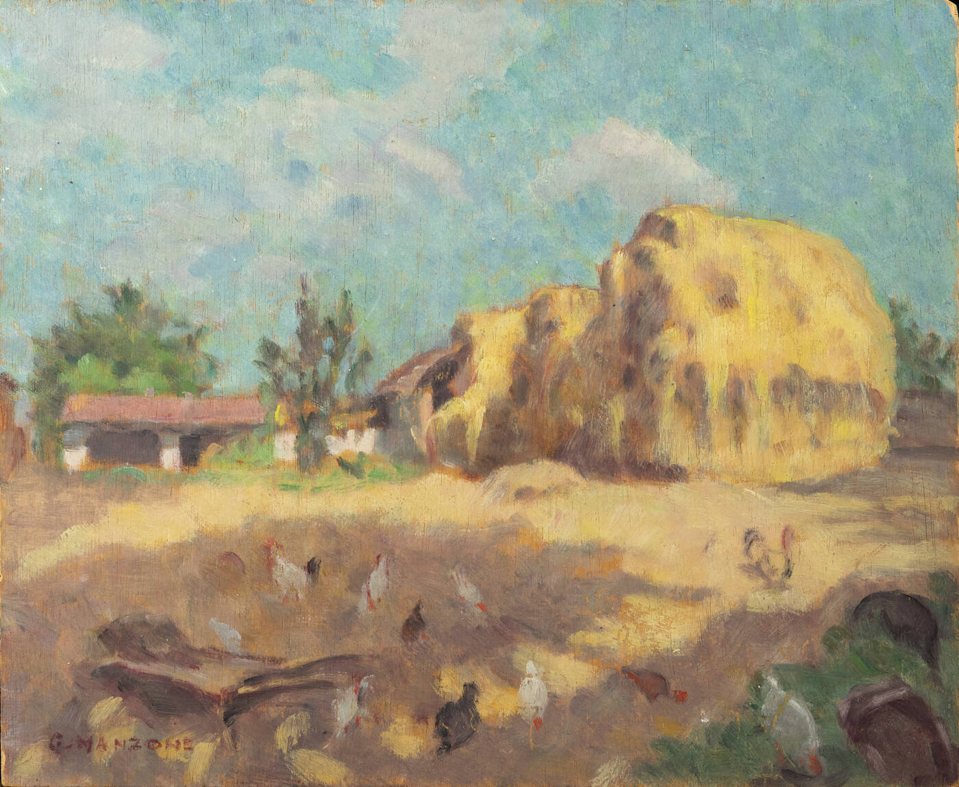 GIUSEPPE MANZONE - 'Il pagliaio'