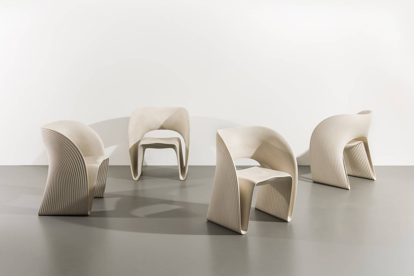 RON ARAD - Quattro poltrone mod. Raviolo