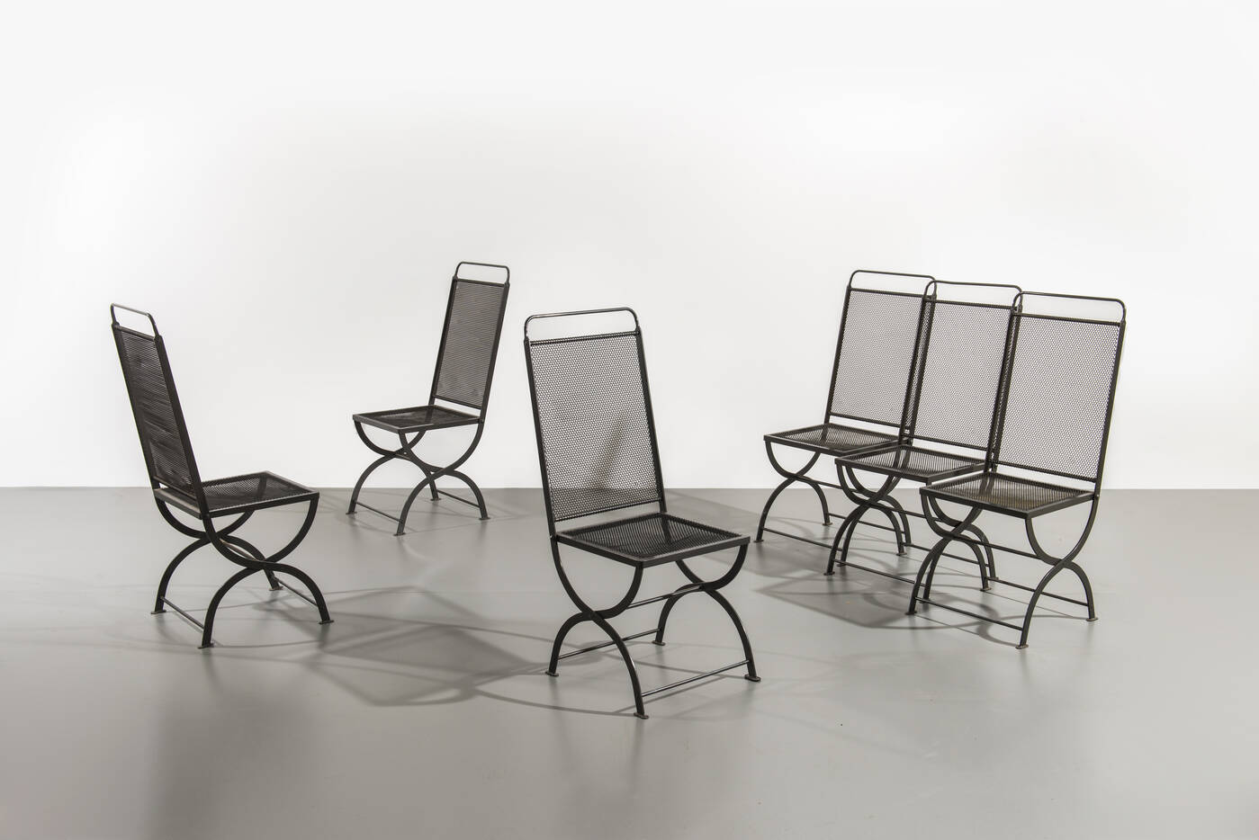 LUIGI CACCIA DOMINIONI - Sei sedie mod. Nonaro