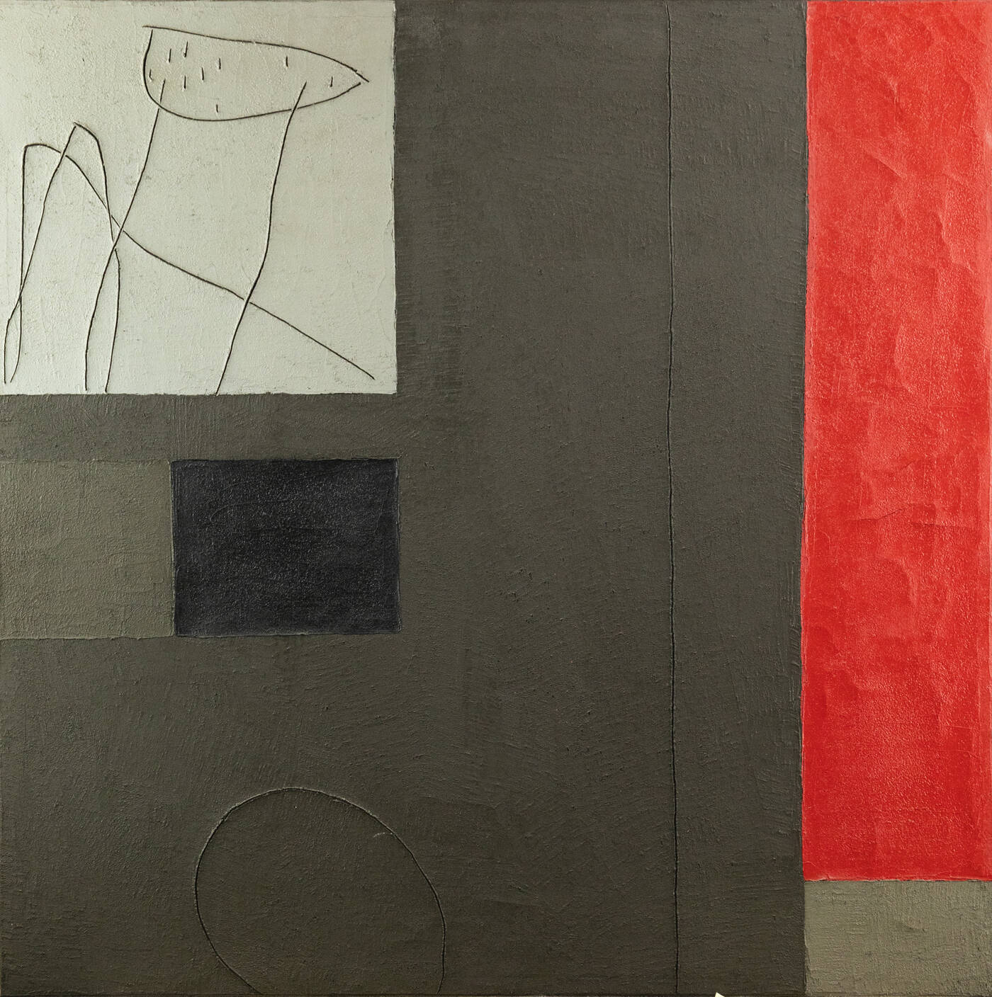 GIANFRANCO ASVERI - 'Composizione' ottobre 1990