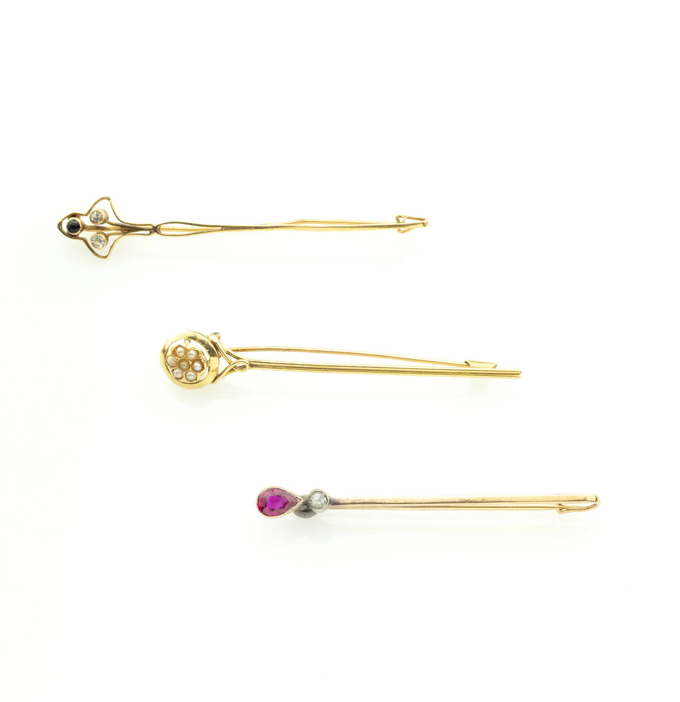 LOTTO DI TRE SPILLONI