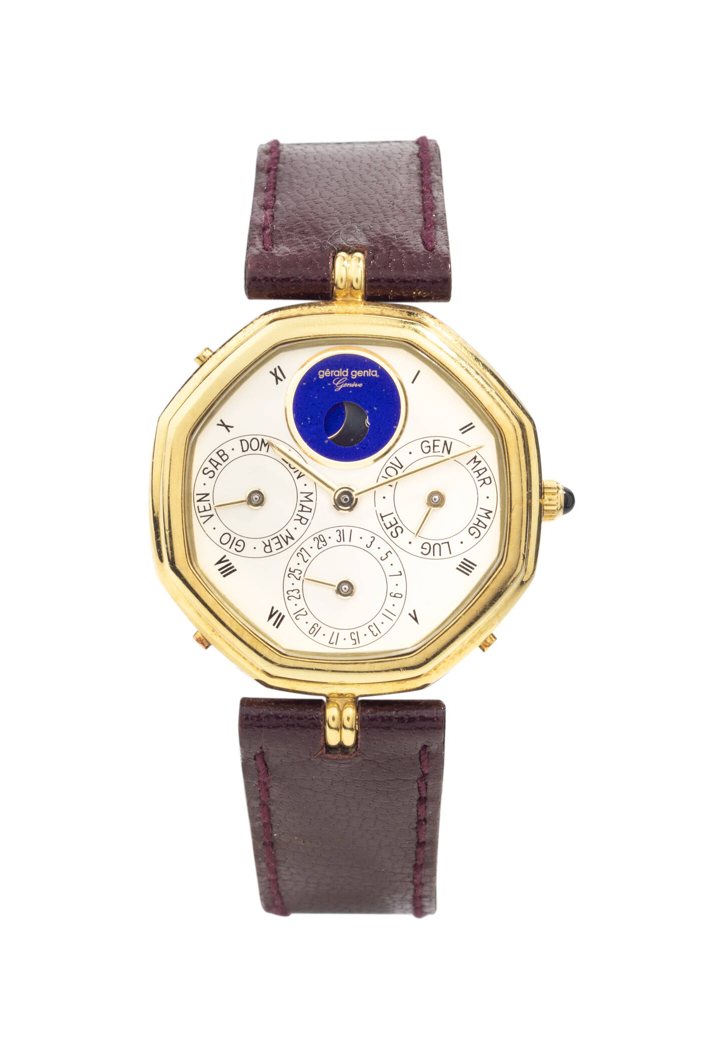 GERALD GENTA - Mod. 'Octo', ref.2213.4, anni '80