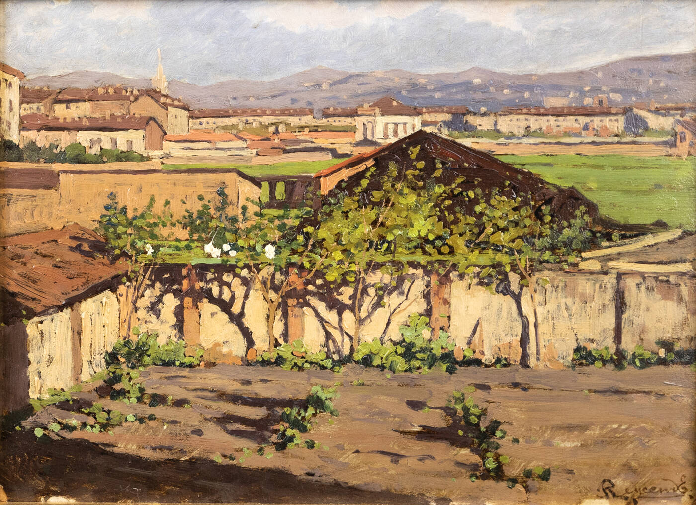 ENRICO REYCEND - 'Sorrisi primaverili' 1901