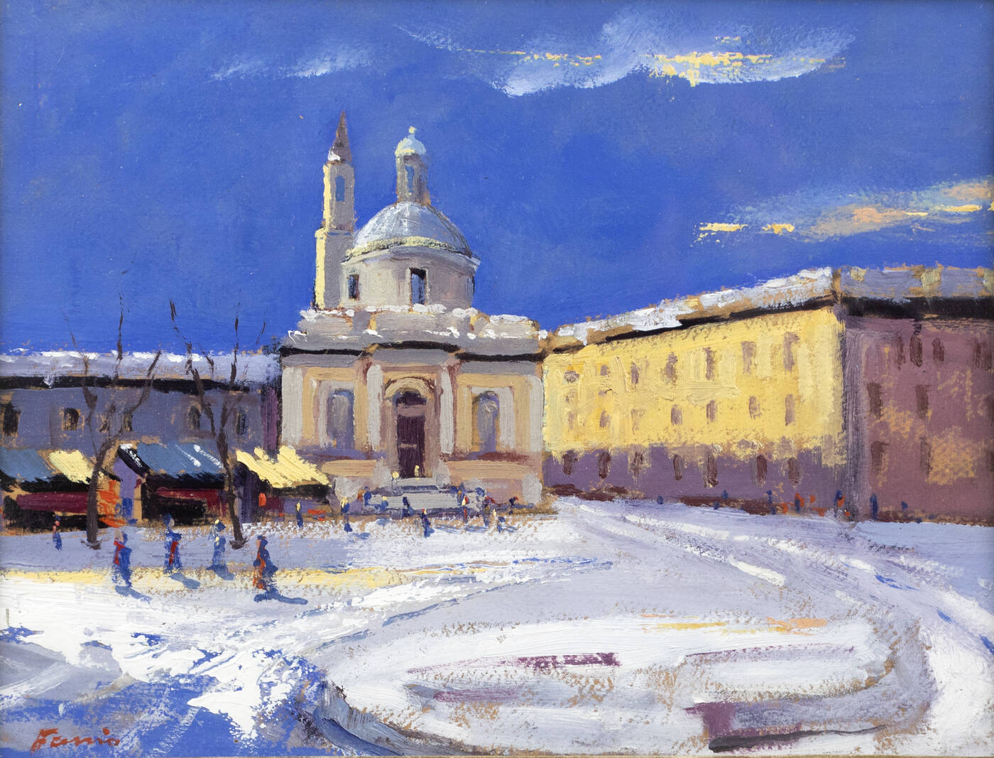 CLAUDIO FASSIO - 'Torino - Piazza Carlina' 2010