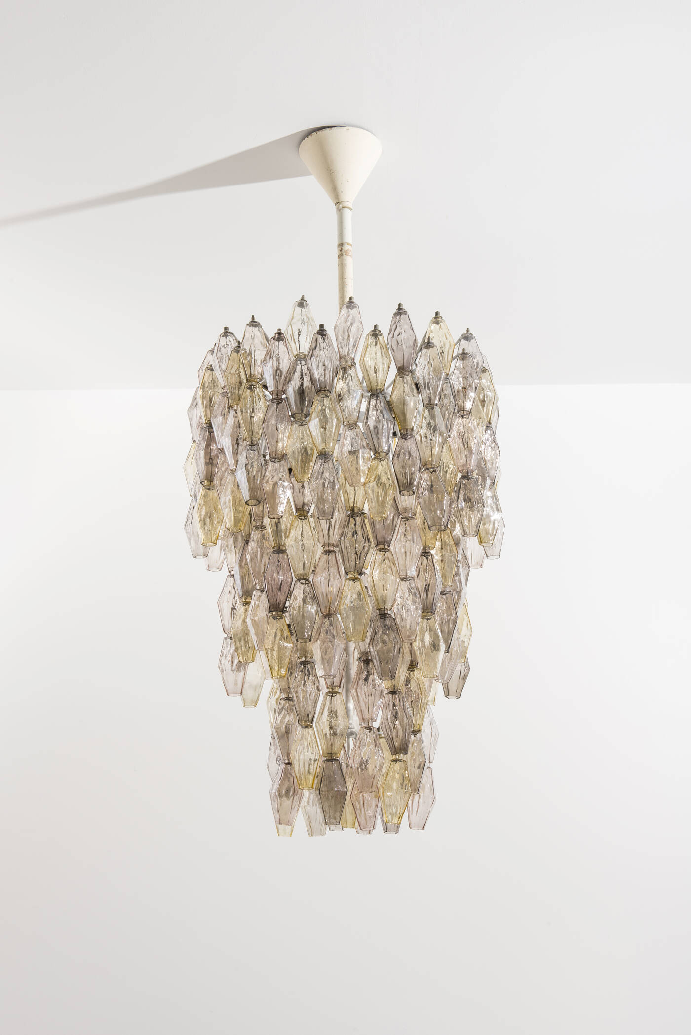 PAOLO VENINI - Lampadario della serie Poliedri