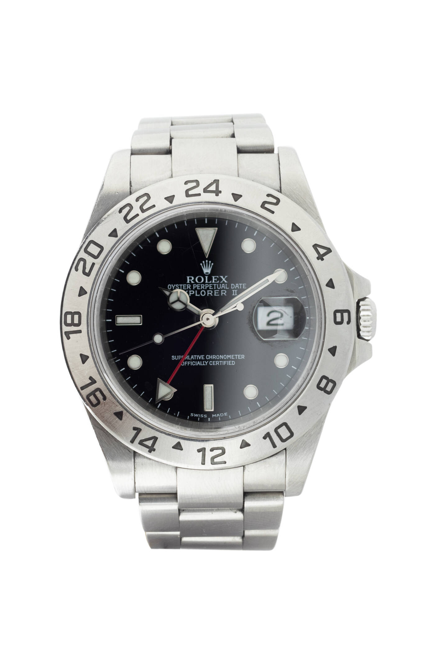 ROLEX - 'Oyster Perpetual Date Explorer II', ref 16570, anno 2002 