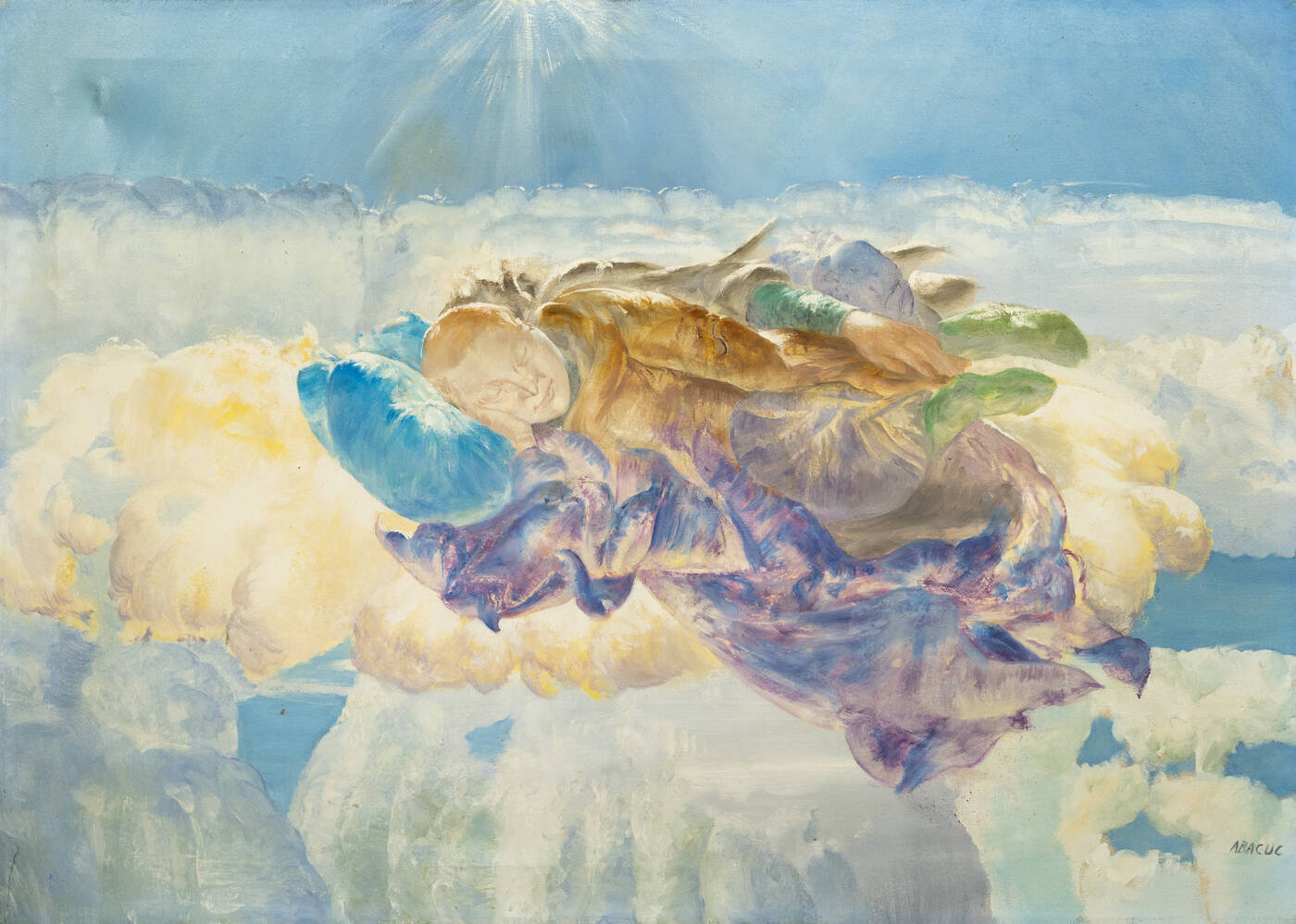 ABACUC (Silvano Gilardi) - 'Volatario dormiente' 1967