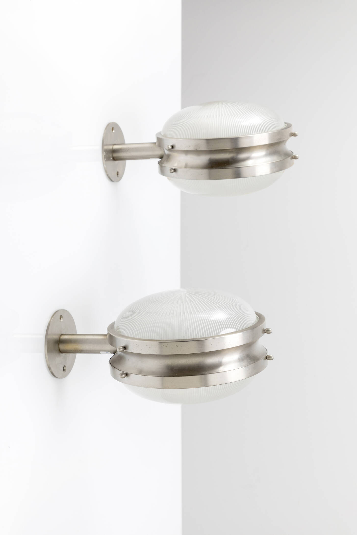 SERGIO MAZZA - Coppia di lampade a parete della serie Gamma C