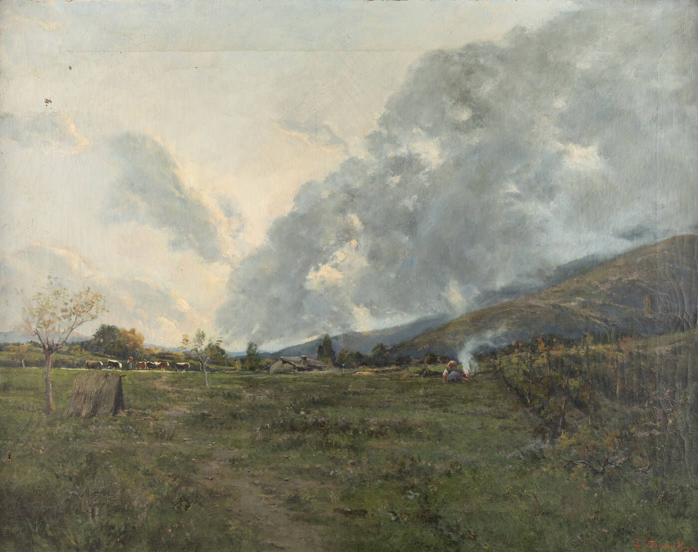 GEORGES FERRANDI - 'Paesaggio'