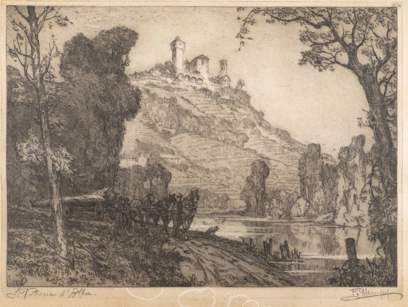 FRANCESCO MENNYEY - 'San Vittoria D'Alba' 