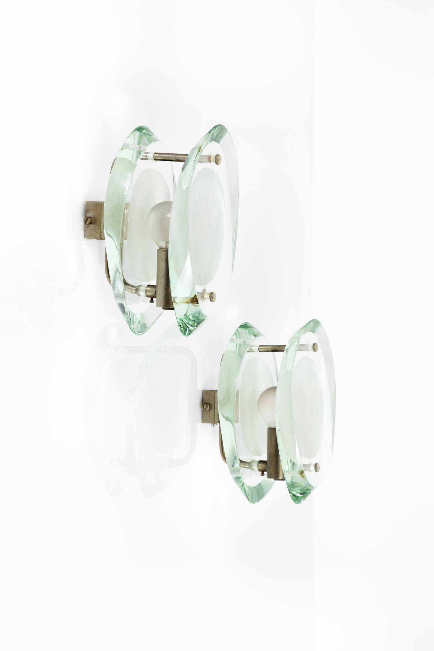 MAX INGRAND - Coppia di lampade a parete mod. 2093