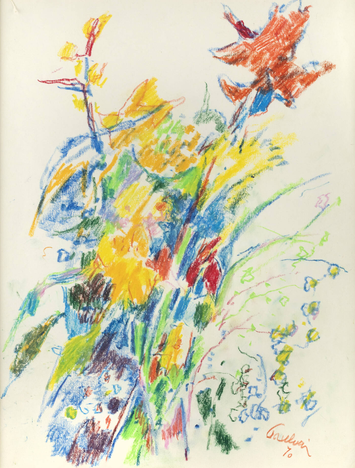 ENRICO PAULUCCI - 'Fiori' 1970 ENRICO PAULUCCI - 'Fiori' 1970