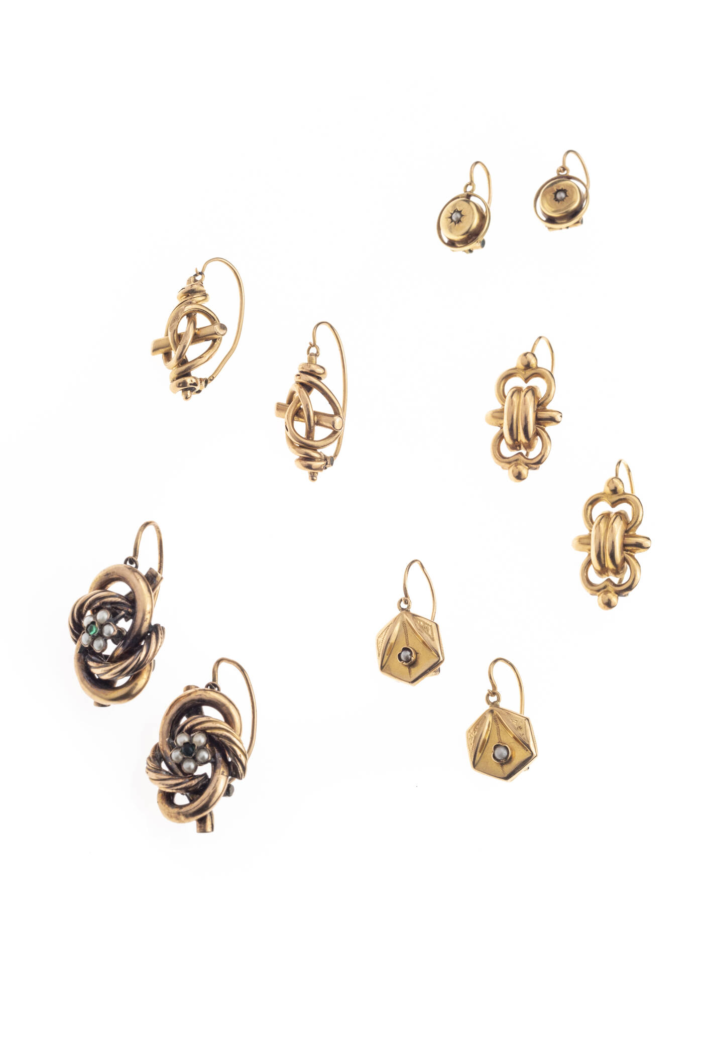 LOTTO DI CINQUE ORECCHINI