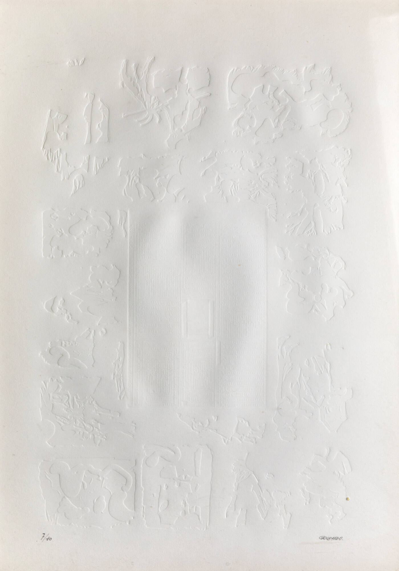 EZIO GRIBAUDO - 'Senza titolo'