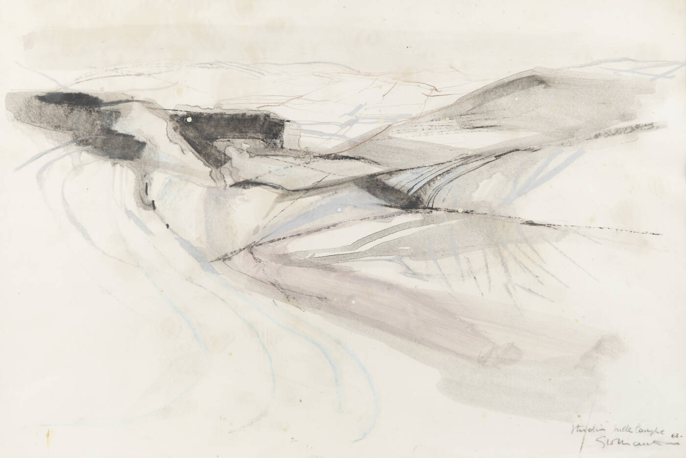 GIACOMO SOFFIANTINO - 'Studio nelle Langhe' 1968