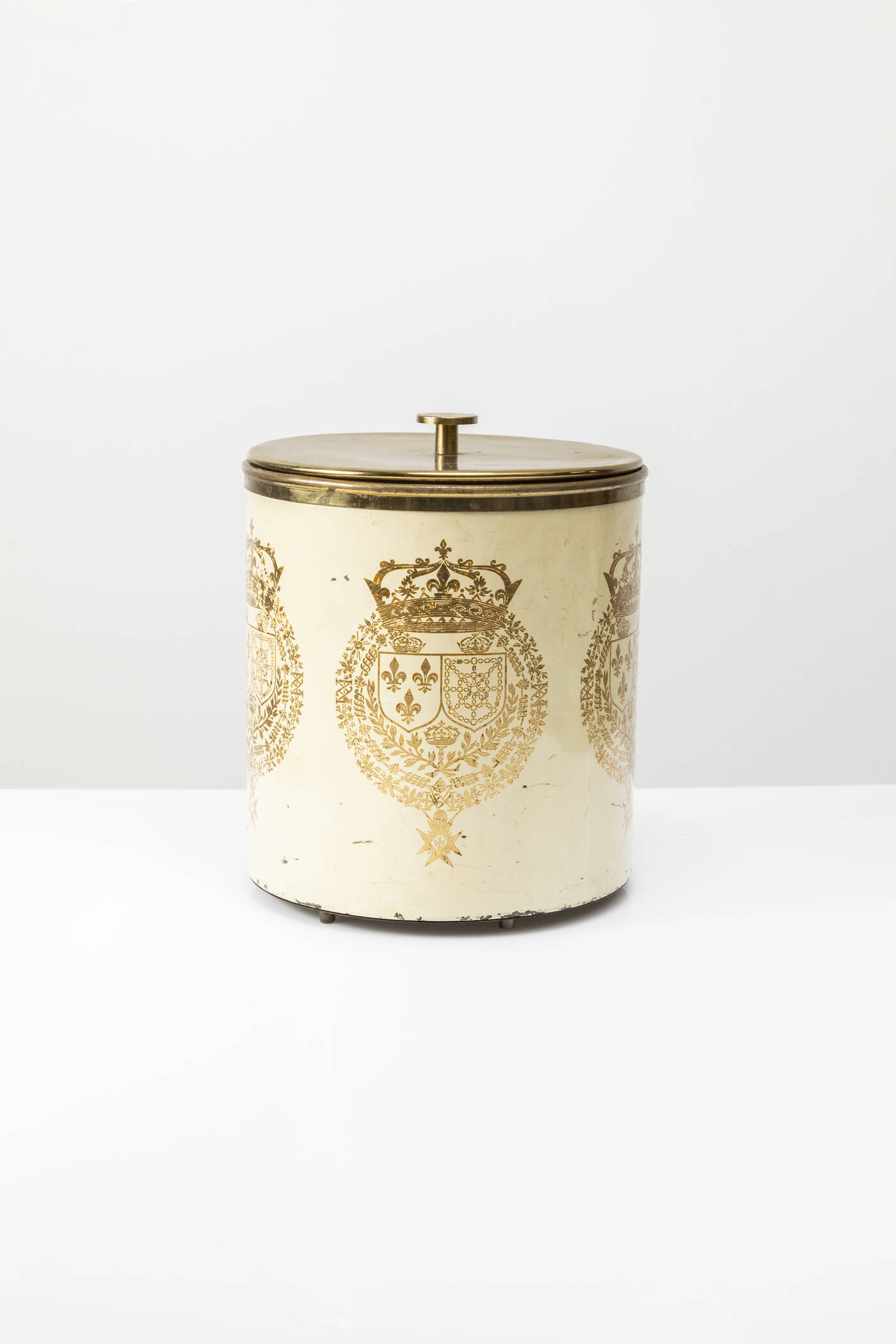 PIERO FORNASETTI - Cestino gettacarte della serie Blasoni