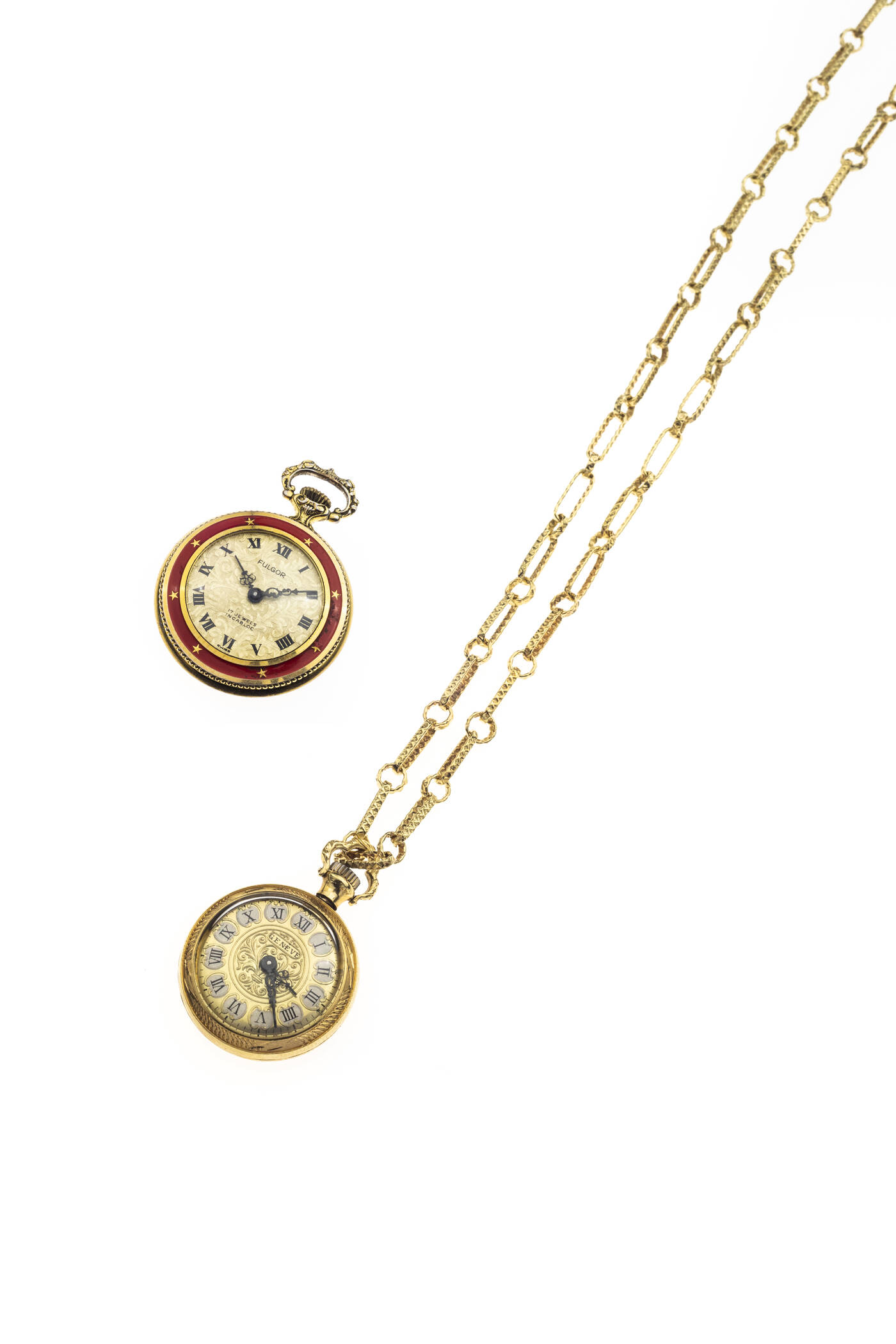 LOTTO DI DUE OROLOGI DA COLLO