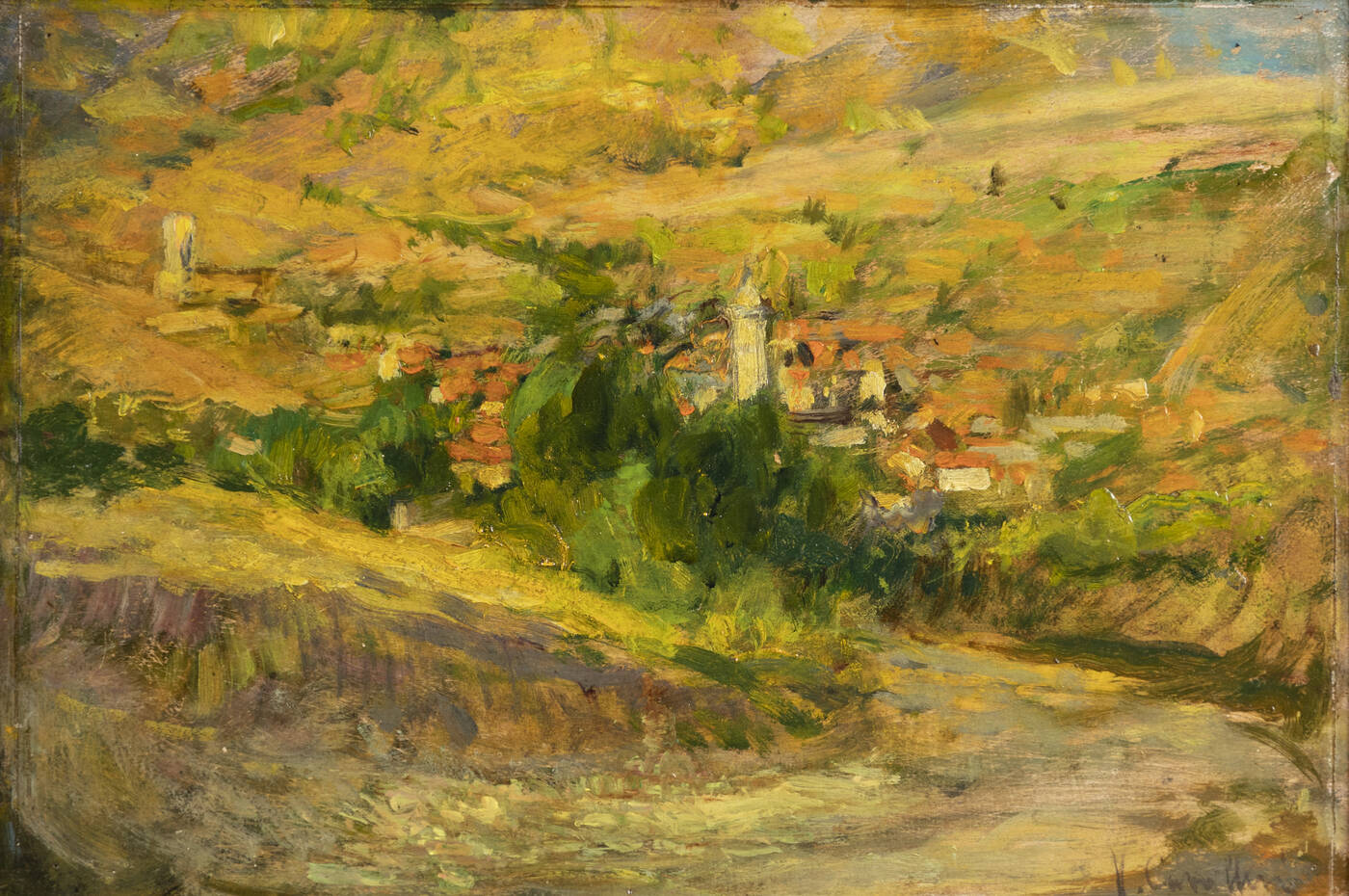 VITTORIO CAVALLERI - 'Paesaggio canavesano'