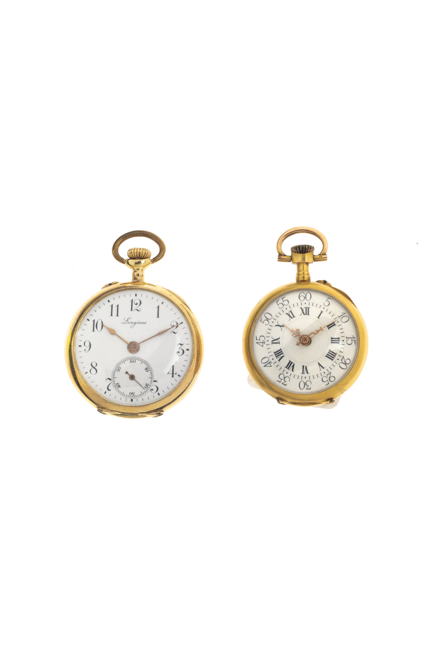 LOTTO DI DUE OROLOGI DA COLLO