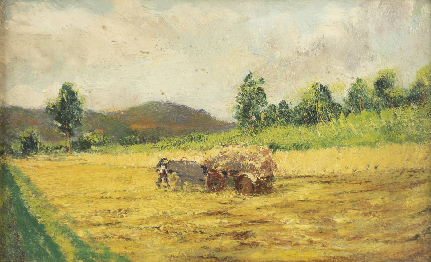 ROMOLO GARRONE - 'Aratura' giugno 1940 