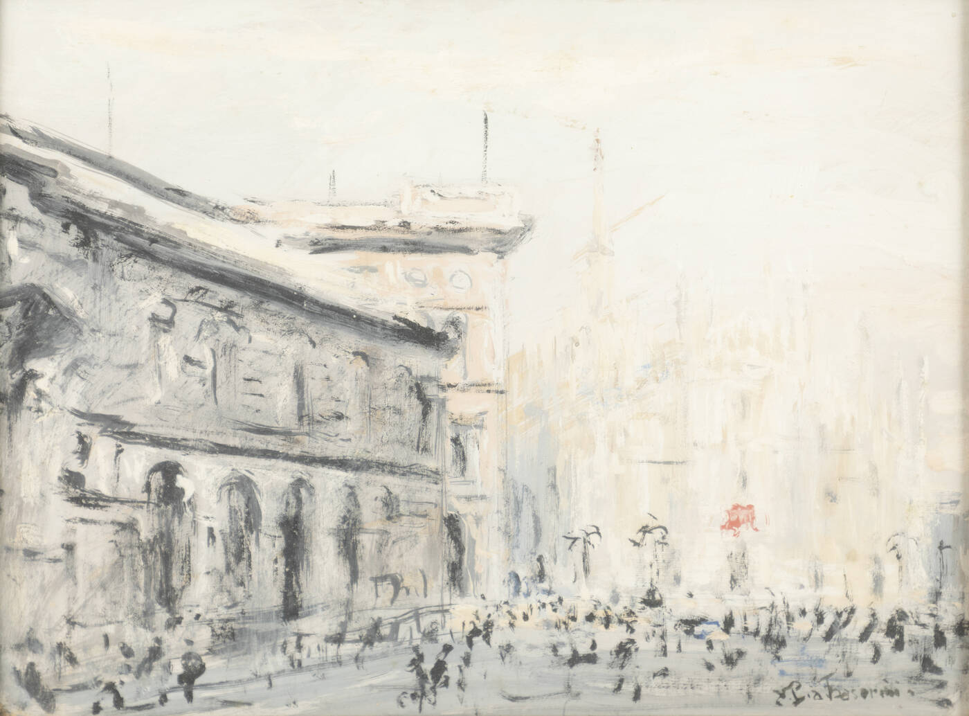 PITTORE NON IDENTIFICATO - 'Duomo di Milano'