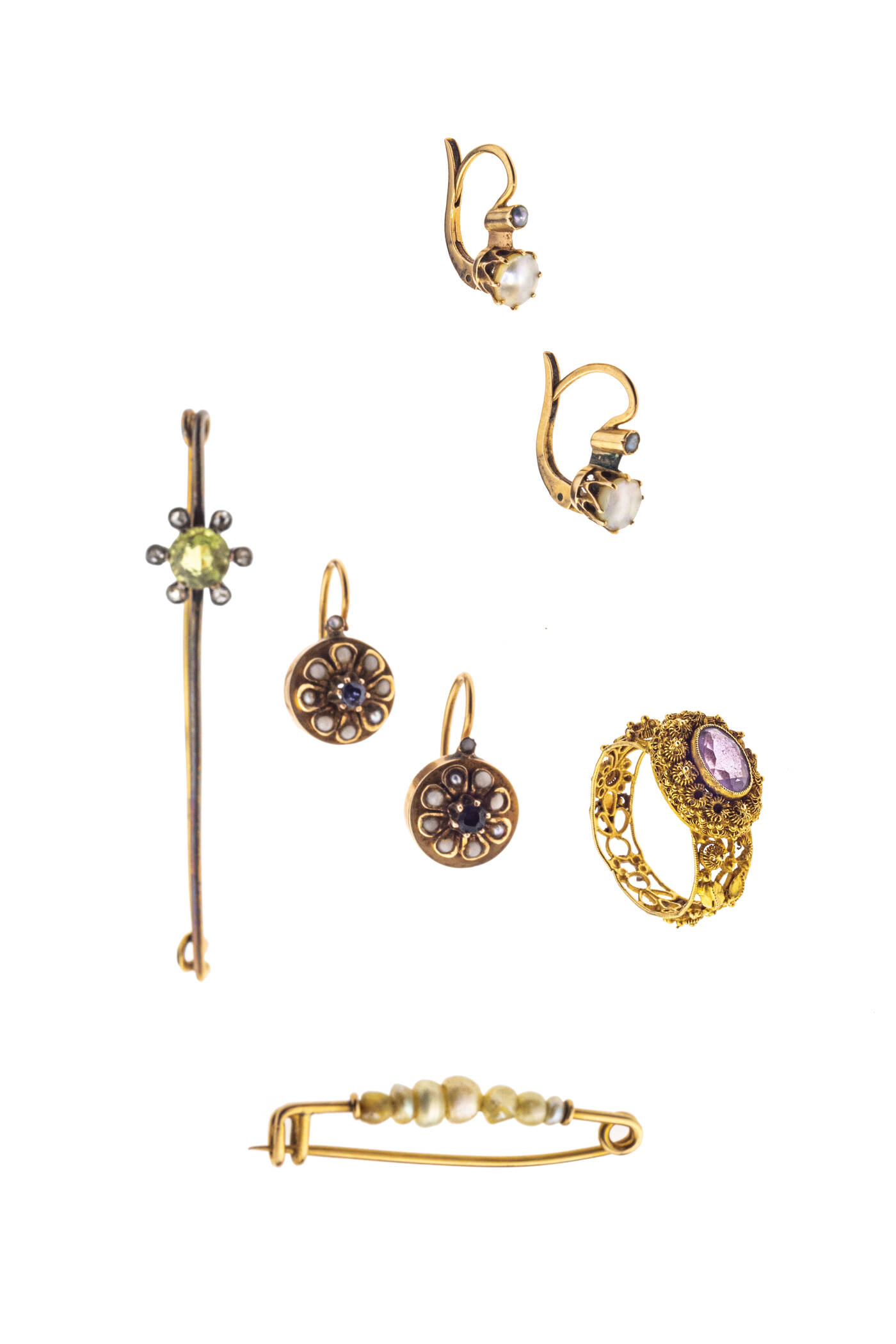 LOTTO DI CINQUE GIOIELLI