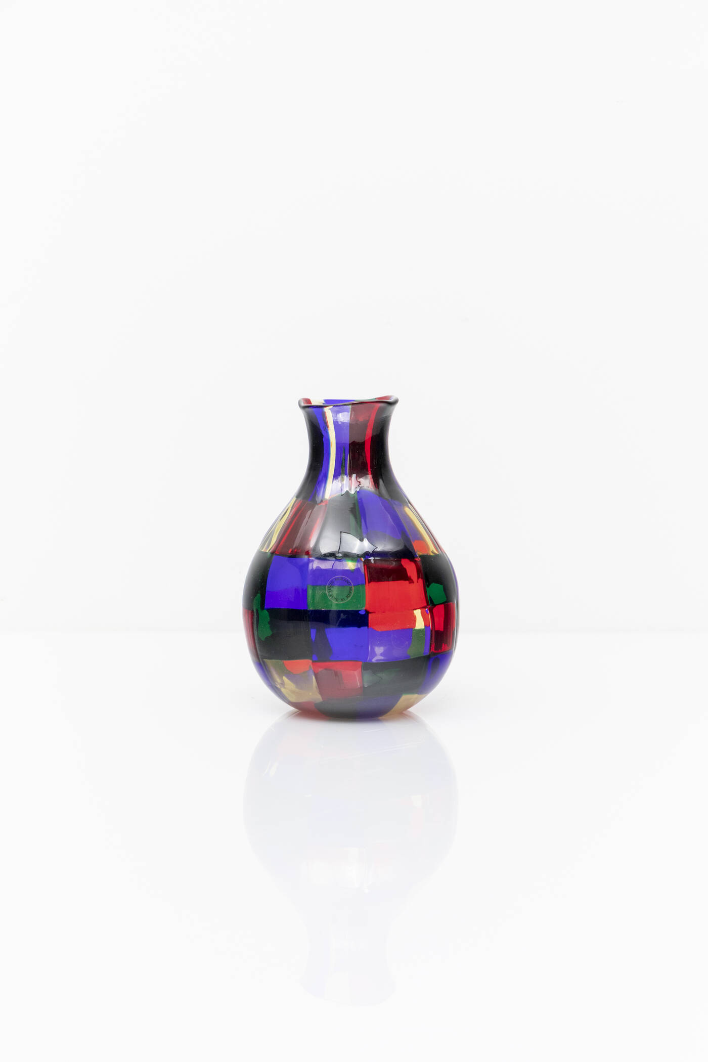 FULVIO BIANCONI - Vaso della serie Pezzati