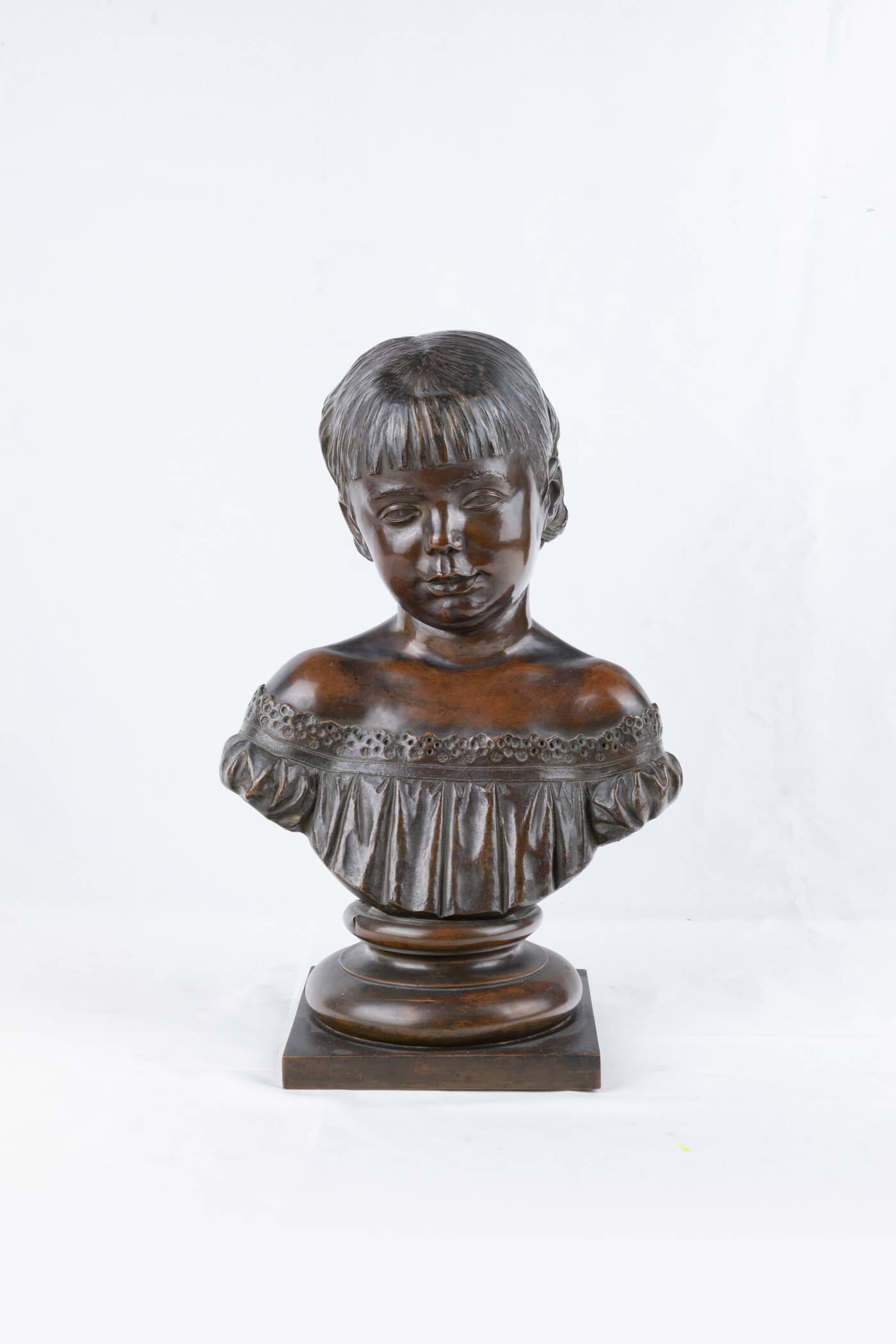 SCULTORE NON IDENTIFICATO - 'Bambina'
