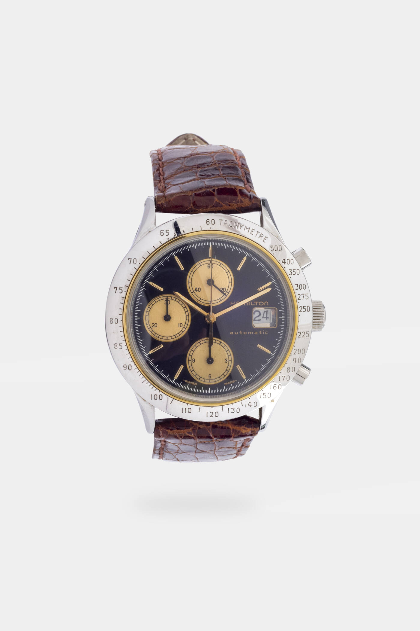 HAMILTON - Mod. 'Lancaster chronograph', ref.90650, anni '90