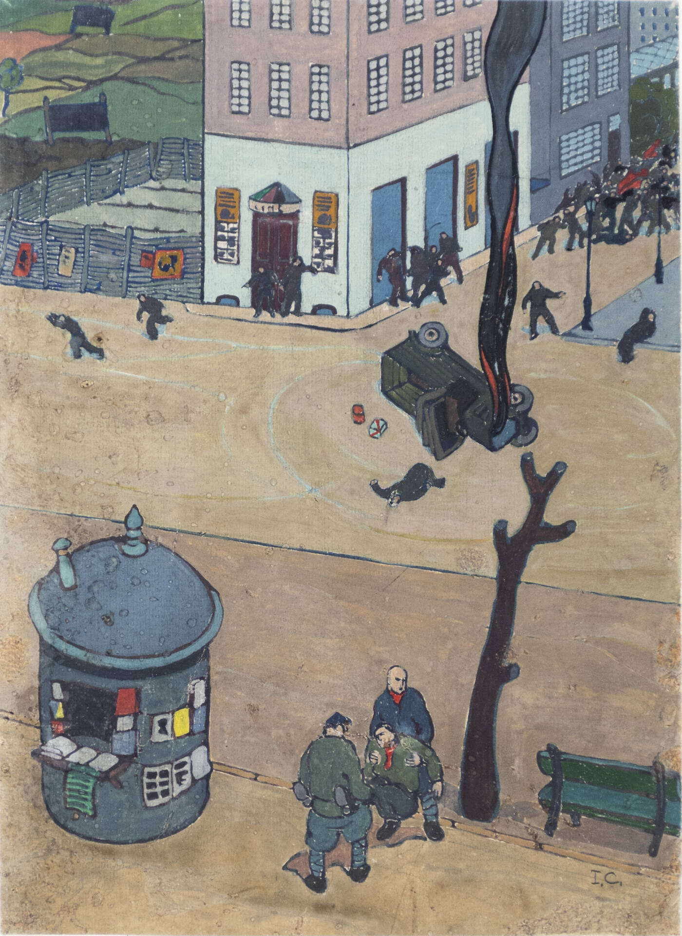 ITALO CREMONA - 'La rivolta'