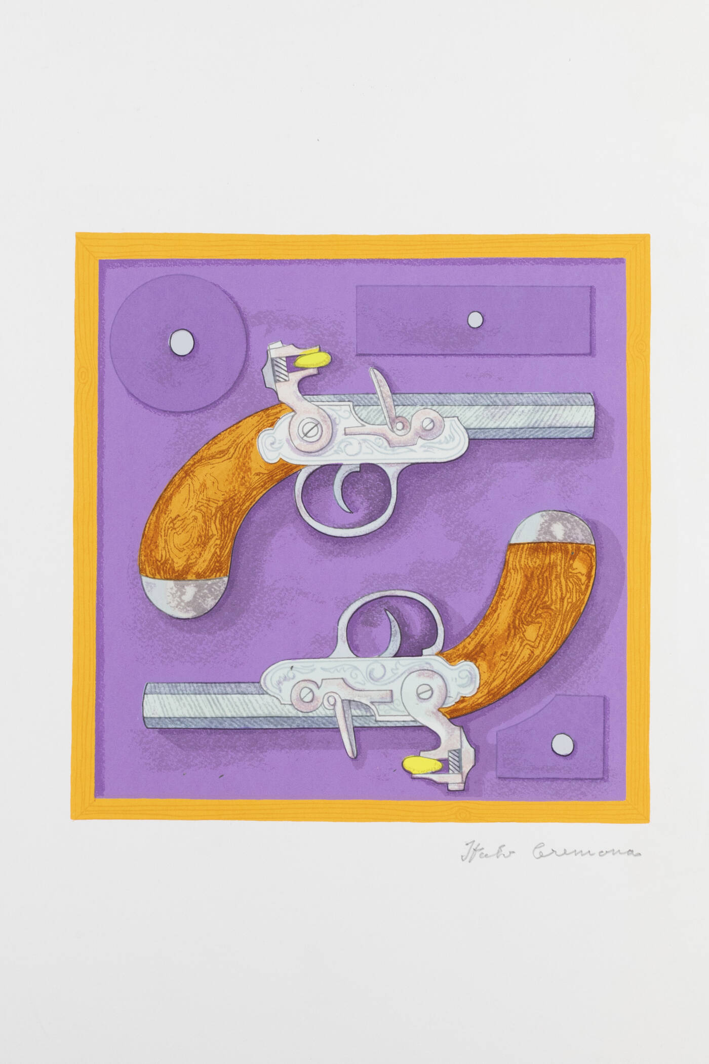 ITALO CREMONA - 'Pistole da duello' 1979